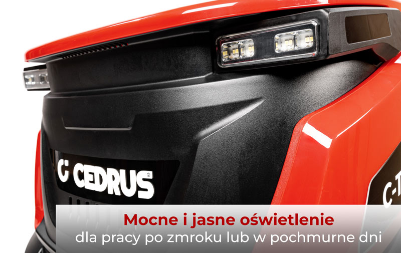 Oświetlenie w traktorku Cedrus C-TRAC-98HS